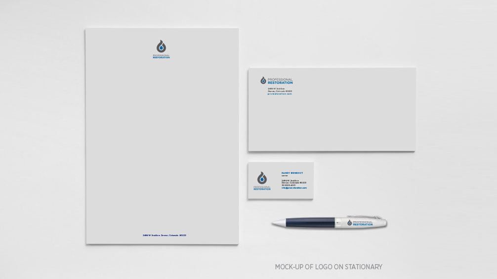 professional restoration stationary